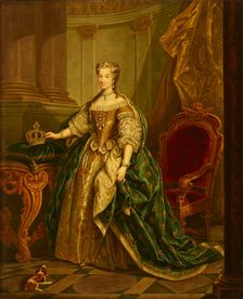 Portrait of Maria Leszczynska (1703-1768), 2nd half of 18th century. Creator: Unknown