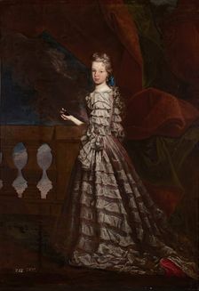 Portrait of Maria Luisa of Savoy, Queen of Savoy, 1701. Creator: Le Vey