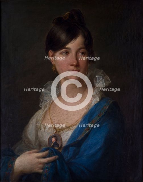 Portrait of Maria Magnuszewska, c1815. Creator: Franciszek Ksawery Lampi.