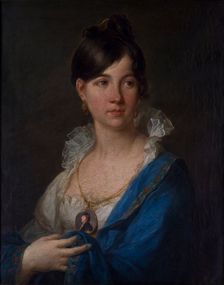 Portrait of Maria Magnuszewska, c1815. Creator: Franciszek Ksawery Lampi