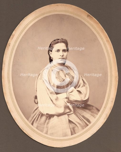 Portrait of Maria Mikhaylovna Dostoevskaya (1844-1888). Artist: Anonymous  