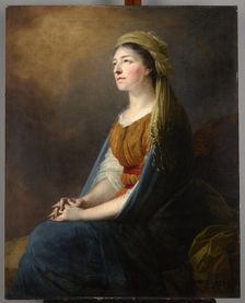 Portrait of Maria née Czartoryska, Duchess of Würtemberg (1768-1854), 1795. Creator: Heinrich Friedrich Füger
