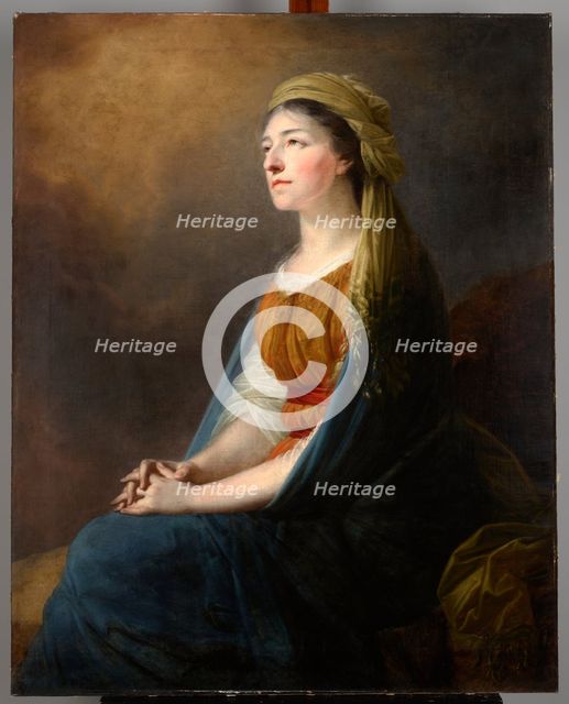 Portrait of Maria née Czartoryska, Duchess of Würtemberg (1768-1854), 1795. Creator: Heinrich Friedrich Füger.