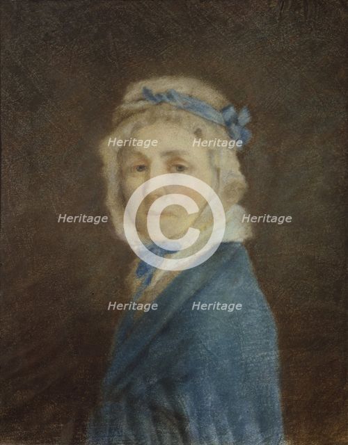 Portrait of Maria Nikiforovna Stromilova, c. 1815. Artist: Venetsianov, Alexei Gavrilovich (1780-1847)