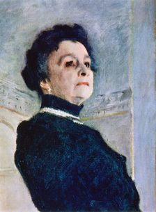 Portrait of Maria Nikolayevna Yermolova (detail), 1905. Artist: Valentin Serov