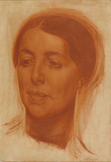Portrait of Maria Samoylovna Zetlin (1882-1976), née Tumarkina, 1919