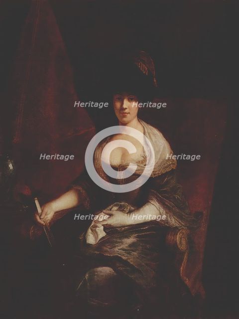 Portrait of Maria Susanna Dinglinger, 1721. Creator: Antoine Pesne.