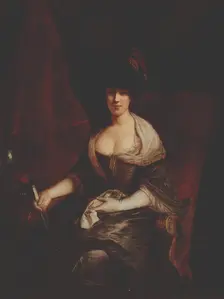 Portrait of Maria Susanna Dinglinger, 1721. Creator: Antoine Pesne