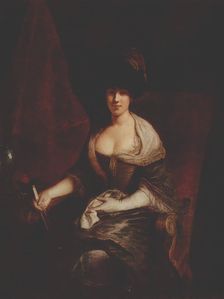 Portrait of Maria Susanna Dinglinger, 1721. Creator: Antoine Pesne