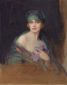 Portrait of Maria Ruspoli de Gramont, 1922. Creator: László, Philip Alexius de (1869-1937)