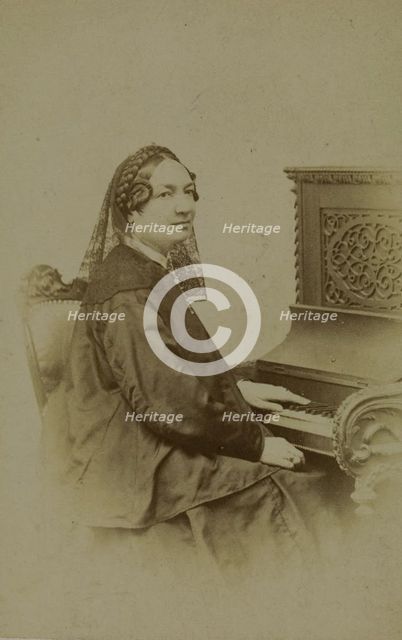 Portrait of Maria Wodzinska (1819-1896), 1860s.