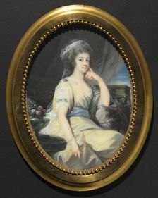 Portrait of Maria Wilhelmine, Countess Thun-Hohenstein, c. 1790. Creator: Heinrich Friedrich Füger (German, 1751-1818)