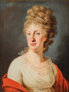 Portrait of Maria Theresa of Naples and Sicily (1772-1807). Creator: Kreutzinger, Joseph (1757-1829)