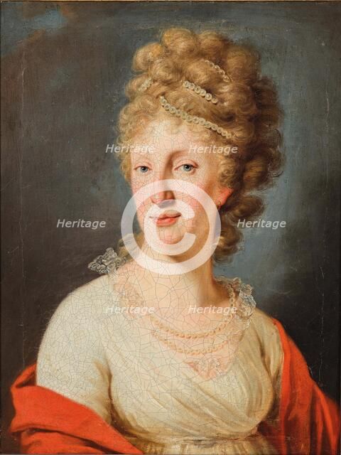Portrait of Maria Theresa of Naples and Sicily (1772-1807). Creator: Kreutzinger, Joseph (1757-1829).