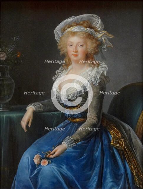 Portrait of Maria Theresa of Naples and Sicily (1772-1807), c. 1790.