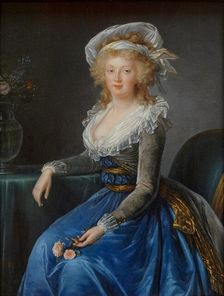 Portrait of Maria Theresa of Naples and Sicily (1772-1807), c. 1790
