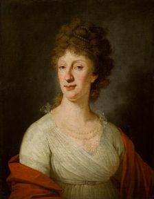 Portrait of Maria Theresa of Naples and Sicily, 1800-1807. Creator: Jozef Franciszek Pitschmann