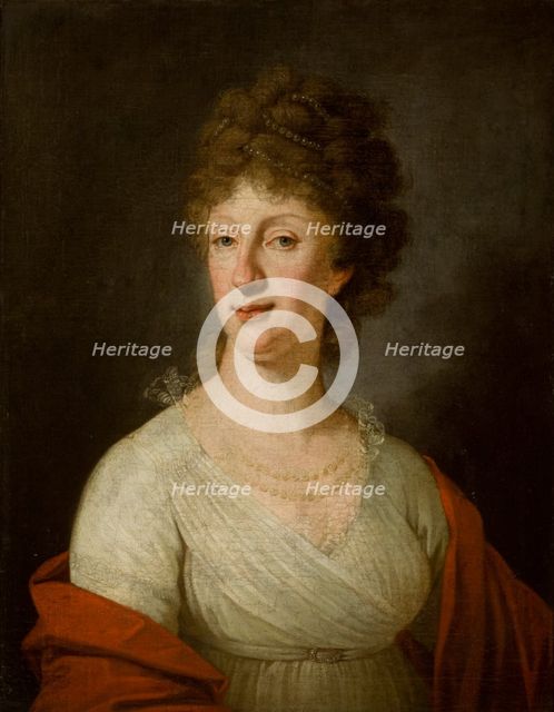 Portrait of Maria Theresa of Naples and Sicily, 1800-1807. Creator: Jozef Franciszek Pitschmann.
