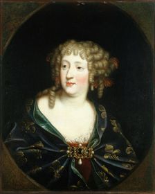 Portrait of Maria Theresa of Spain (1638-1683), Queen of France, ca 1675. Creator: Anonymous
