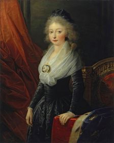 Portrait of Maria Theresia Charlotte of Bourbon, 1778. Creator: Heinrich Friedrich Füger