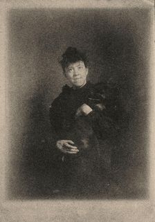 Portrait of Marianne von Werefkin, c1900. Creator: Anonymous