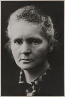 Portrait of Marie Curie (1867-1934). Creator: Manuel, Henri (1874-1947)