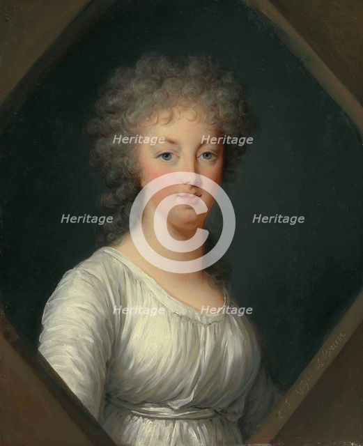 Portrait of Marie Antoinette (1755-1793), 1800. Creator: Vigée Le Brun, Louise Élisabeth (1755-1842).