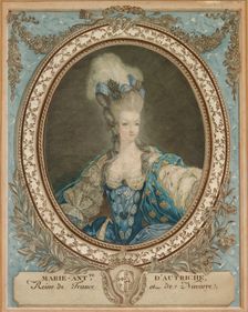Portrait of Marie Antoinette (1755-1793), … Second Half of the 18th cen.. Creator: Anonymous