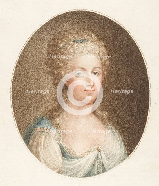 Portrait of Marie Antoinette, late 18th century., late 18th century. Creator: Anon.