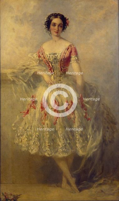 Portrait of Marie-Adeline Plunkett, 1854.  Creator: Richard Buckner.