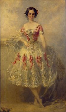 Portrait of Marie-Adeline Plunkett, 1854. Creator: Richard Buckner
