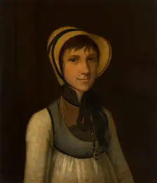 Portrait of Marie Barbara Lauck, late 18th century. Creator: Friedrich Tischbein