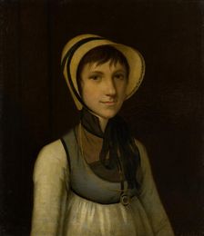 Portrait of Marie Barbara Lauck, late 18th century. Creator: Friedrich Tischbein