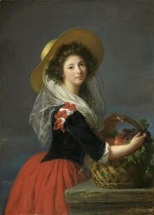 Portrait of Marie Gabrielle de Gramont, Comtesse de Caderousse, 1784. Creator: Vigée Le Brun; Louise Élisabeth (1755-1842)