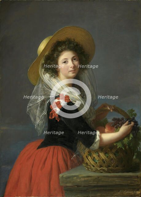 Portrait of Marie Gabrielle de Gramont, Comtesse de Caderousse, 1784. Creator: Vigée Le Brun; Louise Élisabeth (1755-1842).
