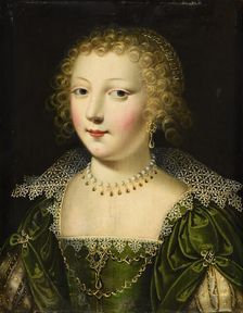 Portrait of Marie d'Orléans-Longueville (1625-1707), Mid of 17th cen.. Creator: Anonymous