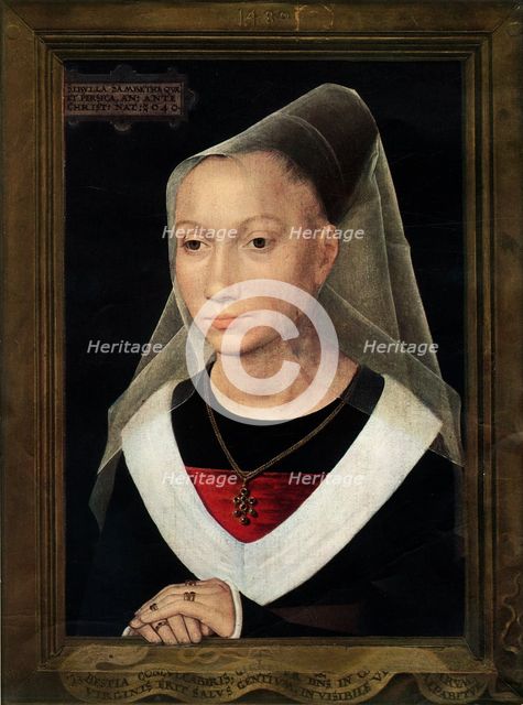 'Portrait of Marie, daughter of Willem Moreel', 1480. Creator: Hans Memling.