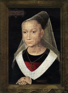 Portrait of Marie, daughter of Willem Moreel 1480. Creator: Hans Memling