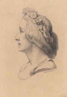 Portrait of Marie d'Agoult (1805-1876)