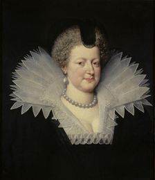 Portrait of Marie de Médici (1575-1642), 1613. Creator: Pourbus, Frans, the Younger (1569-1622)