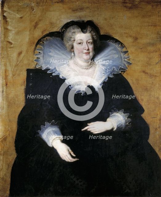 Portrait of Marie de Médici (1575-1642), 1622. Artist: Rubens, Pieter Paul (1577-1640)