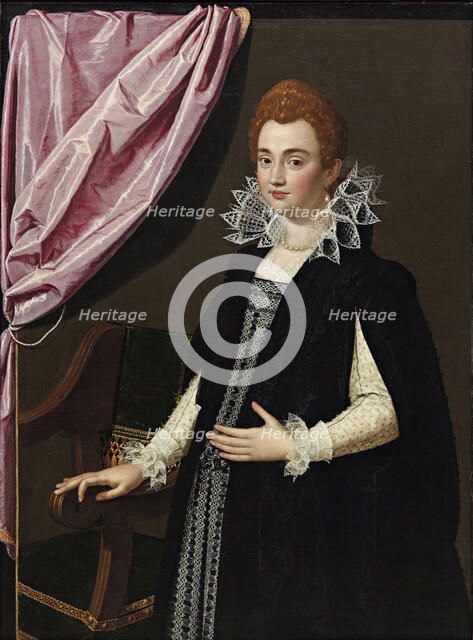Portrait of Marie de Médici (1575-1642). Artist: Pulzone, Scipione (1550-1598)