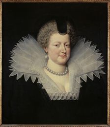 Portrait of Marie de Médicis (1573-1642), Queen of France, 1613. Creator: Frans Pourbus the Younger