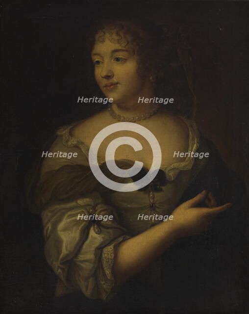 Portrait of Marie de Rabutin-Chantal, Marquise de Sévigné (1626-1696), 1st half of 18th century. Creator: Unknown.