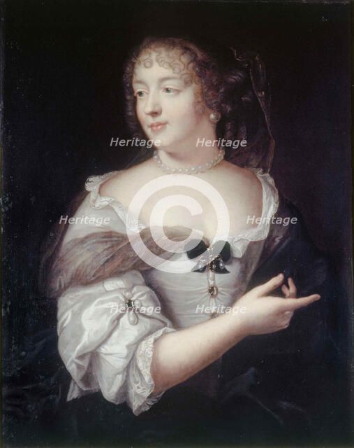 Portrait of Marie de Rabutin-Chantal, Marquise de Sévigné (1626-1696) , ca 1665.