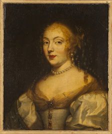 Portrait of Marie de Rabutin-Chantal, Marquise de Sévigné (1626-1696) . Creator: Anonymous