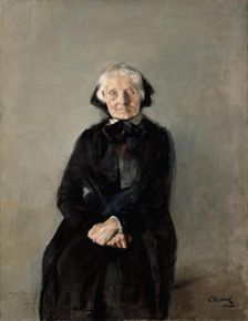 Portrait of Marie Krohg, the Artist's Aunt, probably 1889. Creator: Christian Krohg