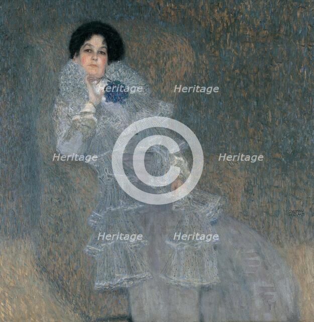 Portrait of Marie Henneberg. Artist: Klimt, Gustav (1862-1918)