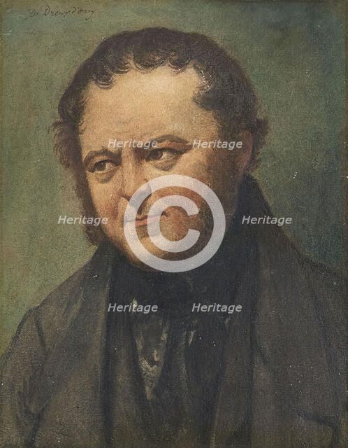 Portrait of Marie-Henri Beyle, dit Stendhal (1783-1842). Creator: Dedreux-Dorcy, Pierre-Joseph (1789-1874).