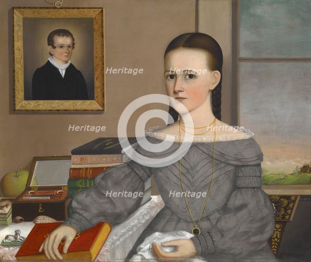 Portrait of Marie Jane Andrew, unknown date. Creator: Joseph R Mason.